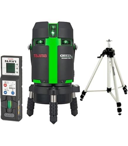 タジマ　レーザー墨出し器　 NAVI GEEZA-KYR Tajima（タジマ） NAVI GEEZA-KYR レーザー墨出し器 受光器 GZAN-KYR